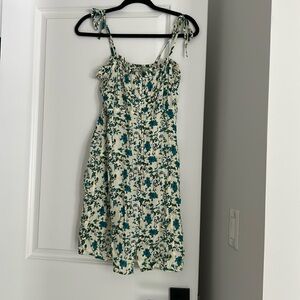 Floral Spaghetti Strap Dress